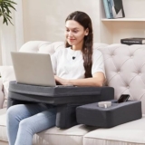 כרית קריאה עם משענת ואחסון סמארטפון